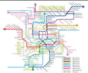 chongqing metro map 